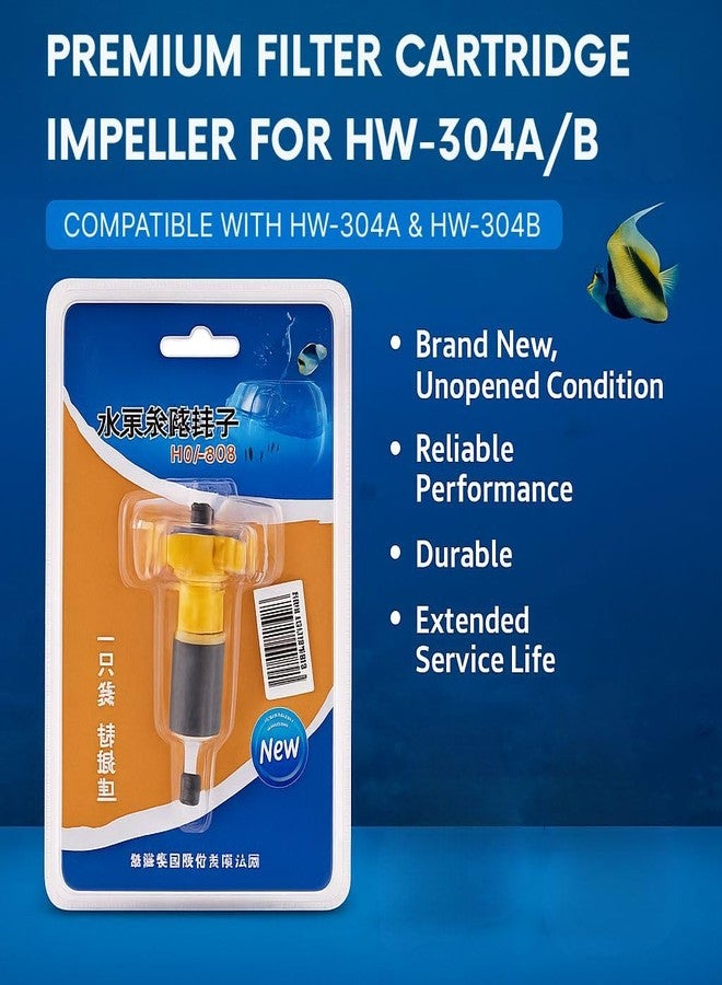 VAYINATO Sun-Sun HW-304A/B Canister Filter Replacement Impeller - Durable Spare Part for Aquarium Filter | Quiet & Efficient Water Circulation | Freshwater & Saltwater Compatible - Image 2